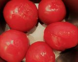 お鍋1つで簡単チキントマト煮込み♪作り方1写真