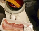全卵！　本格イタリアンカルボナーラ作り方1写真