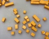 ゴロゴロチェダーのベイクドチーズケーキ作り方1写真