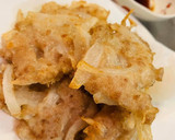 新玉ねぎと挽肉の天ぷら♡「おうち居酒屋」作り方5写真