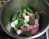 牛すじの赤ワイン煮込み(圧力鍋)作り方2写真
