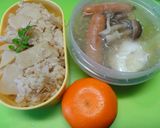 *忙しい朝の落とし卵スープ*作り方7写真