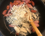 【簡単おかず】ほうれん草ソーセージソテー作り方3写真