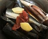 圧力鍋で10分！骨まで柔らかイワシの梅煮作り方1写真
