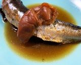 圧力鍋で10分！骨まで柔らかイワシの梅煮作り方2写真