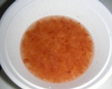 鶏むね肉のもやし蒸し　梅だれかけ作り方5写真