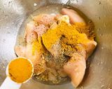ささみでヘルシー♬カレー唐揚げ作り方2写真