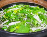 春を味わう☆つくしと菜の花のお味噌汁作り方3写真