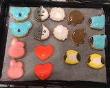 BT21 アイシングクッキー作り方6写真