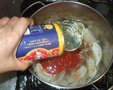 クレソン牛肉のトマトスープ♪簡単トマト缶作り方7写真