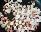 薄切りゴーヤの輪でチャンプルー風卵焼き作り方5写真
