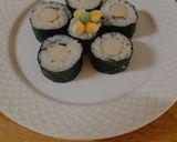 余った酢飯で☆ソーセージロール☆作り方5写真