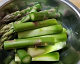 アスパラとホタテの中華炒め作り方1写真