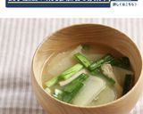 ✿じゃがいもとニラの味噌汁✿作り方5写真
