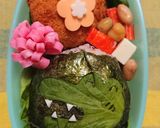 キャラ弁♥️100日後に死ぬワニ作り方6写真
