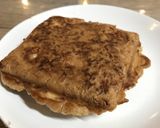 ホットサンドメーカでチキンラーメンピカタ作り方8写真
