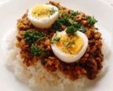 mカレー粉不要！豆腐＆ひき肉ドライカレー作り方7写真