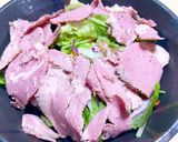 簡単！野菜たっぷりペッパービーフ丼作り方3写真