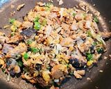 ぶりと豆腐のおじや風チャーハン作り方3写真