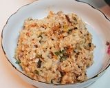 ぶりと豆腐のおじや風チャーハン作り方6写真