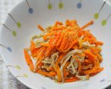 人参・えのきの胡麻和え♪作り方6写真