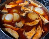 豚スネ肉と豚トロのデミ煮作り方4写真