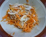人参・えのきの胡麻和え♪作り方5写真