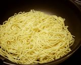 冷蔵庫の余り物であんかけ焼きそば☆作り方3写真