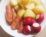 チーズmixと新じゃがでチーズフォンデュ作り方7写真