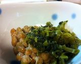 簡単アレンジ 納豆に高菜とポン酢作り方2写真