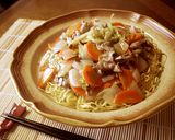 冷蔵庫の余り物であんかけ焼きそば☆作り方9写真