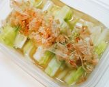 電子レンジで簡単❁うるいのお浸し作り方3写真