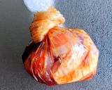 鶏の唐揚げでカラフル酢鶏作り方3写真