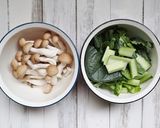 簡単!豚肉と小松菜の味噌マヨ炒め作り方1写真