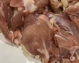 ストウブで鳥さつまいも の甘辛煮作り方1写真