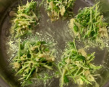 豆苗とえのき☆かき揚げ(QC無水鍋使用)作り方6写真