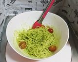 抹茶の冷製パスタ作り方3写真