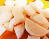 簡単・春大根と厚揚げの煮物作り方1写真