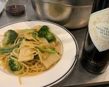 新たけのことブロッコリーのペペロンチーノ作り方3写真