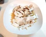 レンジだけで簡単！！！和風パスタ作り方1写真