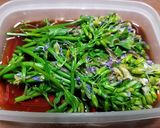 ハマダイコンの花のダシつゆ漬け作り方4写真