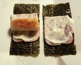 はんぺんとチーズのベーコン海苔巻き作り方4写真
