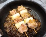 居酒屋メニュー♪とろろたっぷりがけ焼き鳥作り方5写真