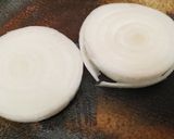 オニオン目玉焼き激ウマガチソースかけ作り方1写真
