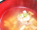 高野豆腐のお吸い物作り方2写真