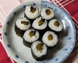 簡単!野沢菜漬けの巻き寿司。。☆☆作り方7写真