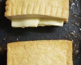 厚揚げ(絹あげ)のチーズ入バター醤油焼き作り方6写真