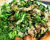 少ない材料で!春菊のサラダ作り方4写真