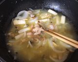 ニンニク香る！シーフードミックスパスタ作り方4写真