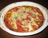 ひき肉とじゃがいもとトマトのチーズ焼き作り方7写真